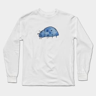 Blue bugs design Long Sleeve T-Shirt